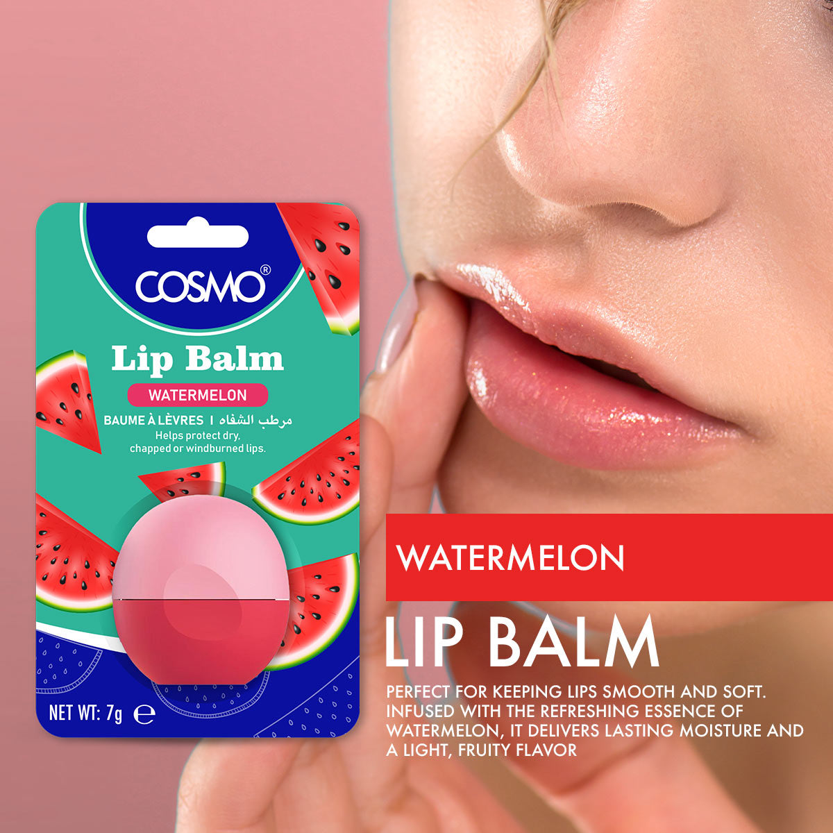 Watermelon Lip Balm